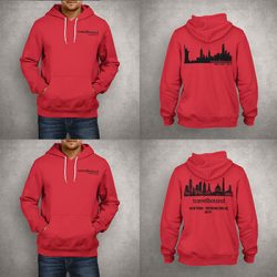 Travelbound hoodies featuring USA cityscape designs