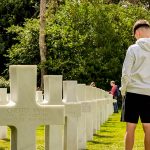 Explore war cemeteries in Normandy