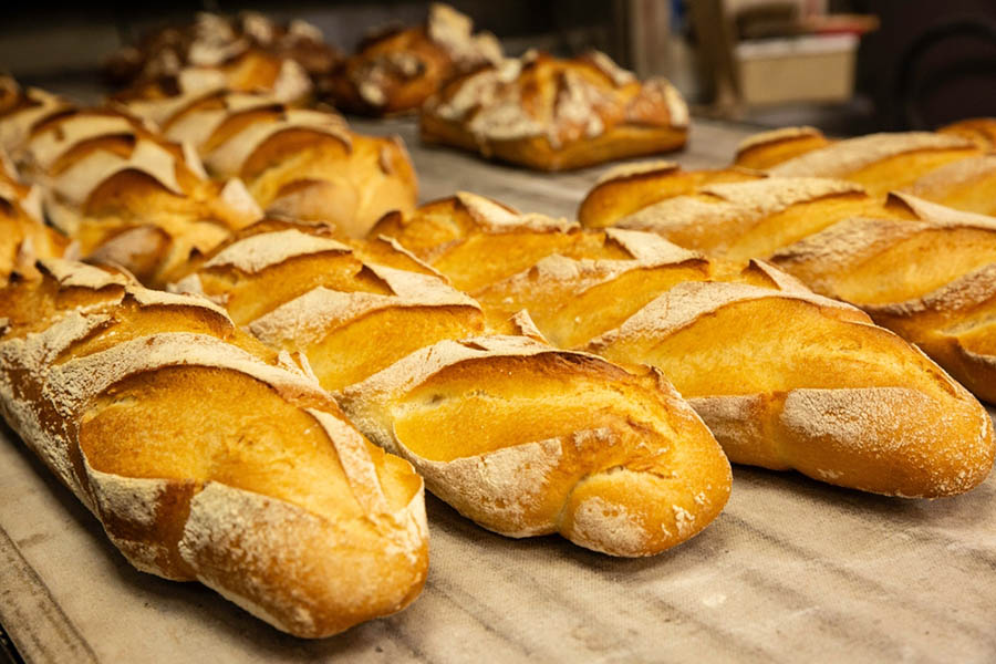 Du,Pain,Dans,Une,Boulangerie,Française