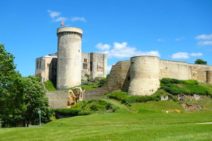 Falaise,Castle,,Normandy,,France