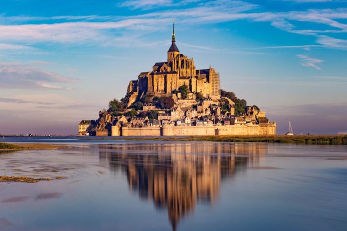 Mont,Saint,Michel,,A,Magical,Island,Topped,By,A,Gravity-defying