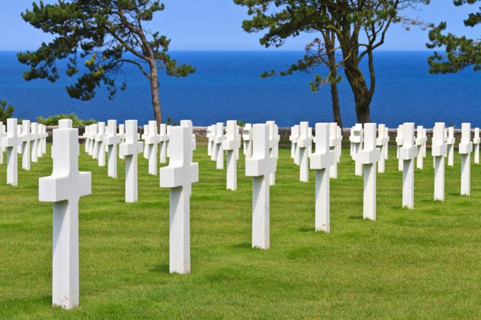 American,War,Cemetery,Near,Omaha,Beach,,Normandy,(colleville-sur-mer)