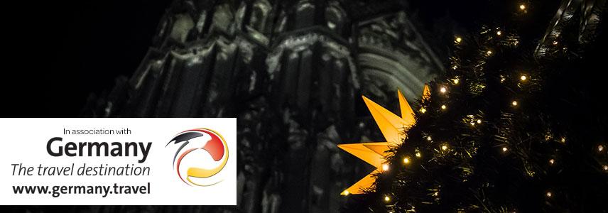 Star on the Cologne Christmas tree Star on the Cologne Christmas tree
