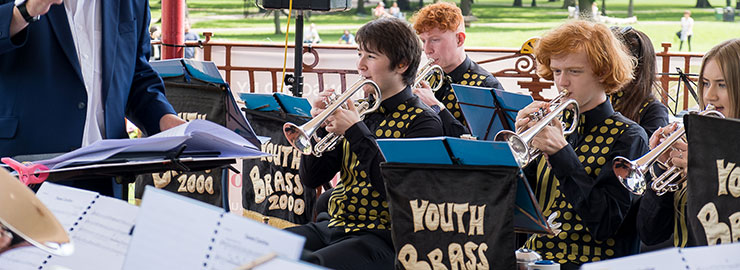 Youth Brass 2000 performing Youth Brass 2000 performing
